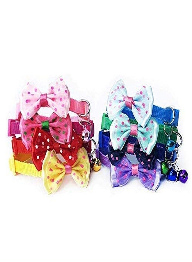 Pups&Pets Dog Collar Bandana, Dog Bow Tie with Adjustable Dog Collar, Scarf Cum Neckerchief Collar for Dog/Cat/Puppy 10 MM - 1 Unit - Image 4